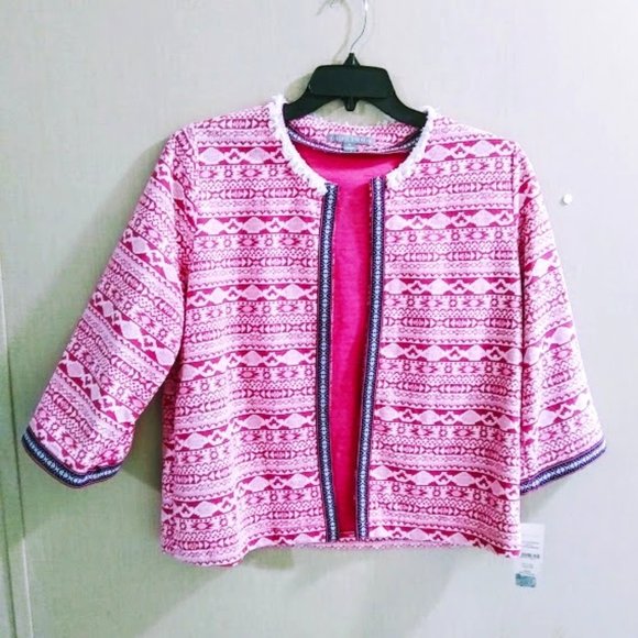 CROPPED SWEATER*PINK PASSION*WOMEN/JUNIOR XL*VERY CUTE - Picture 1 of 7